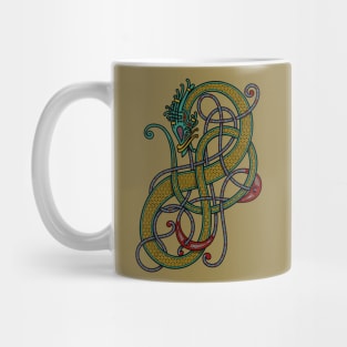 Celtic-Norse Dragon Mug